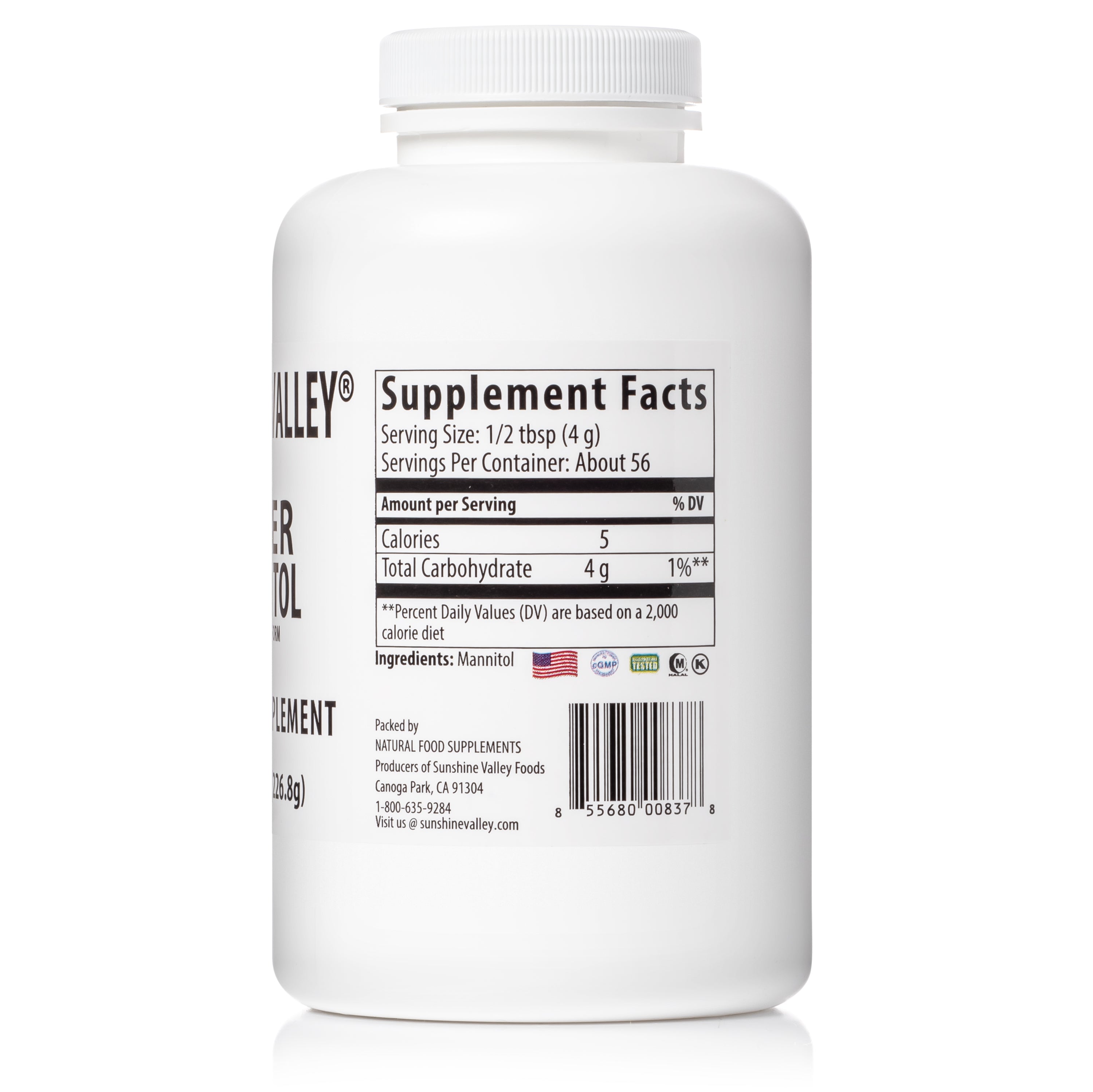 Sunshine Valley® Super Mannitol Dietary Supplement Powder