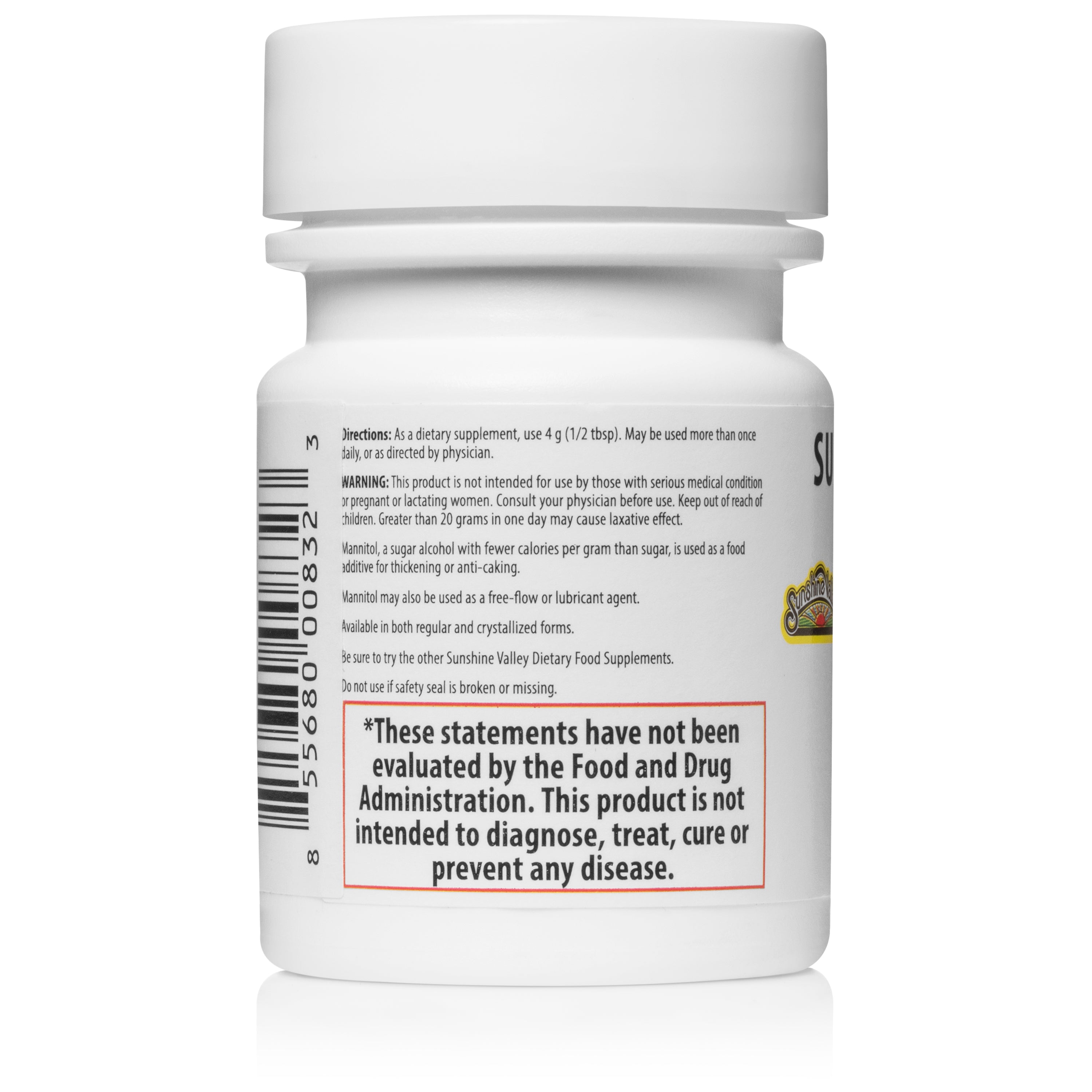 Sunshine Valley® Super Mannitol Dietary Supplement Powder