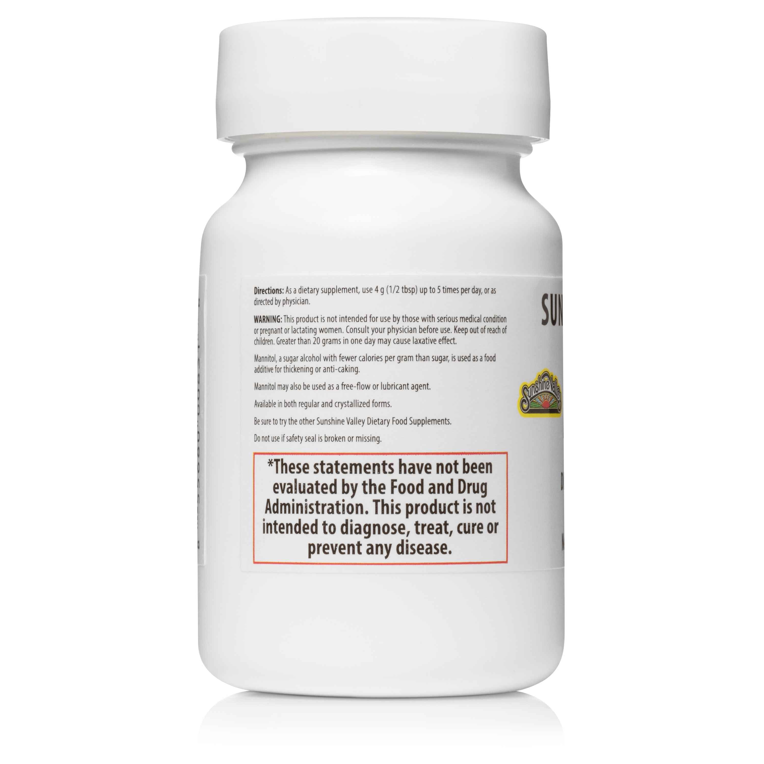 Sunshine Valley® Super Mannitol Powder Dietary Supplement One Ounce