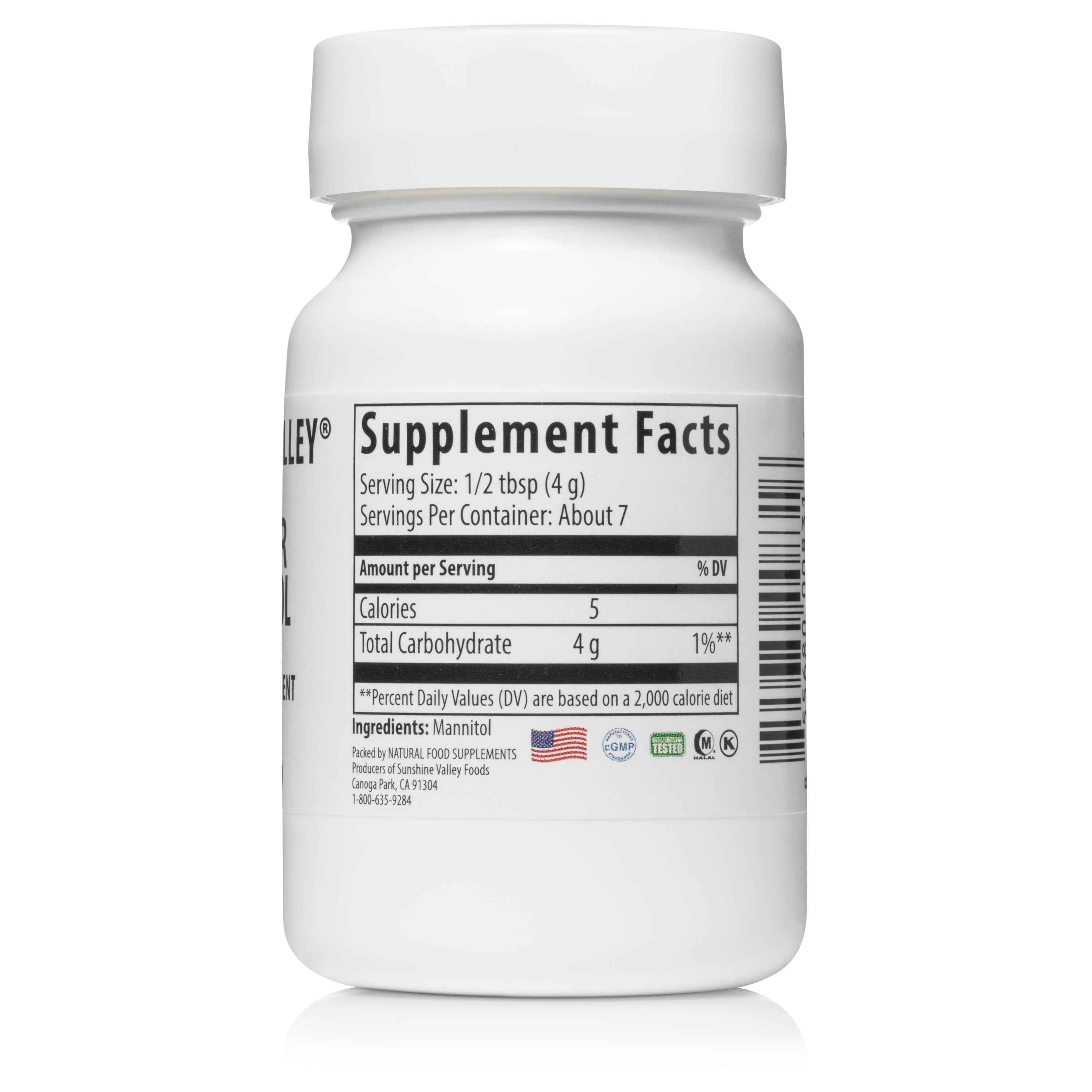 Sunshine Valley® Super Mannitol Powder Dietary Supplement One Ounce