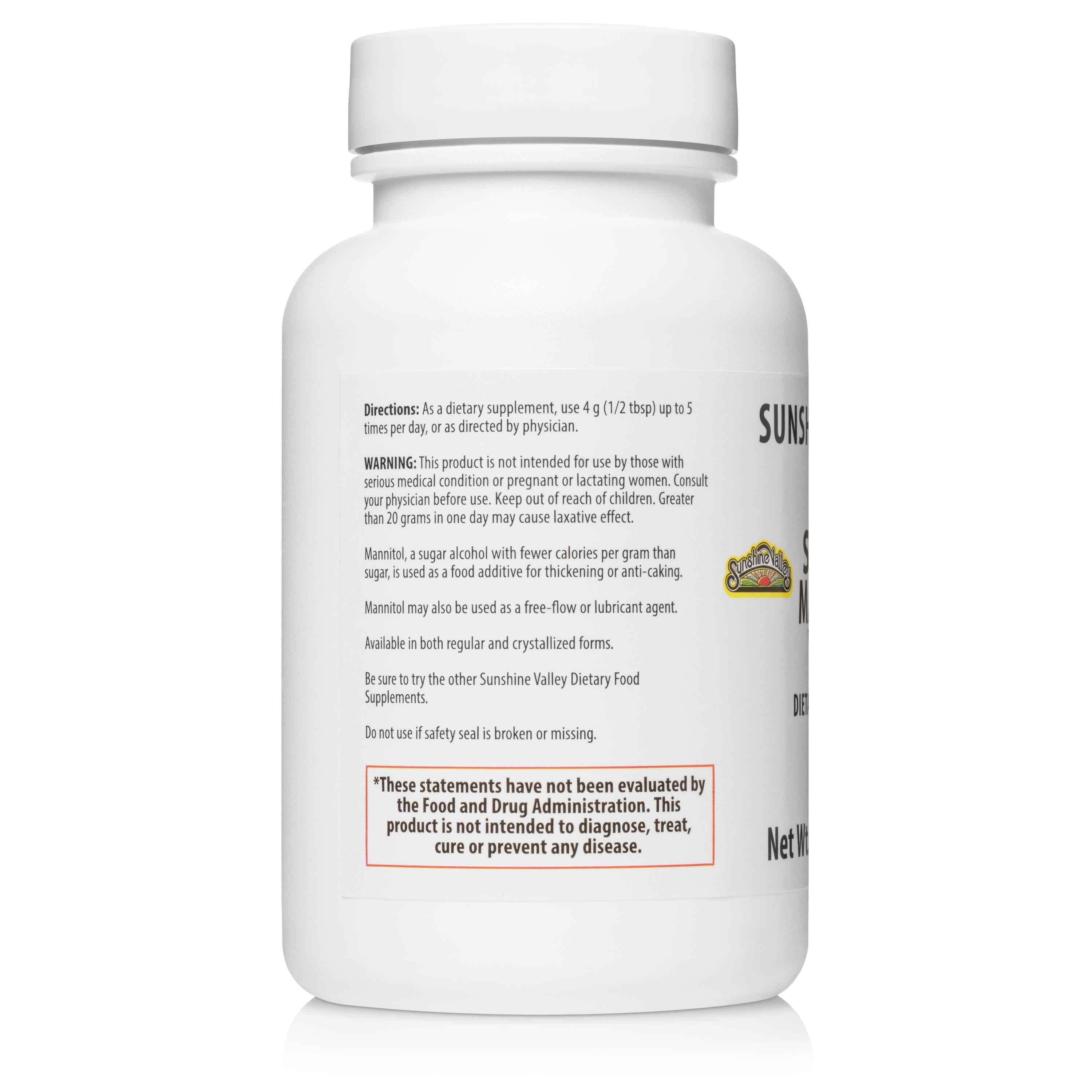 Sunshine Valley® Super Mannitol Powder Dietary Supplement Two Ounces