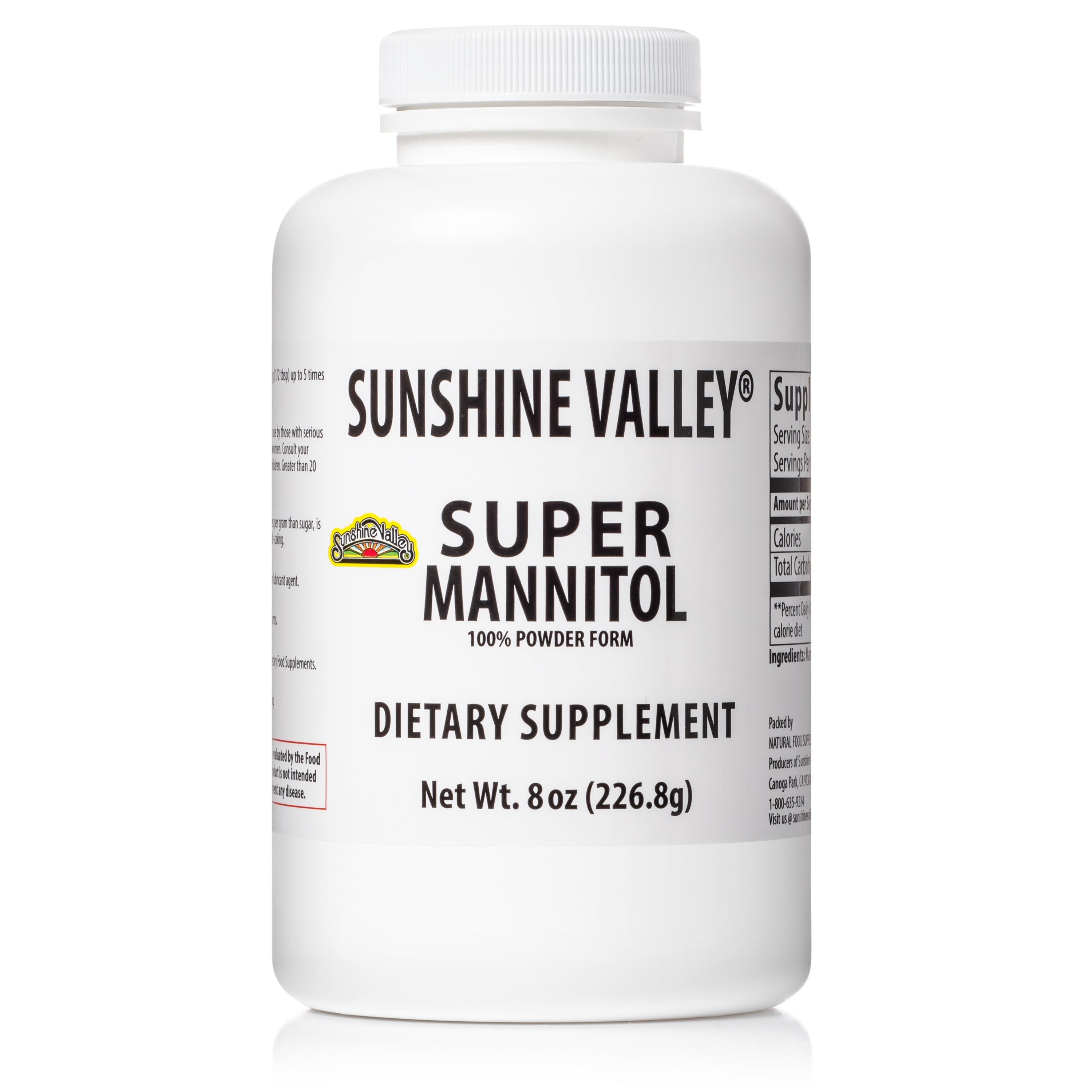 Sunshine Valley® Super Mannitol Dietary Supplement Powder