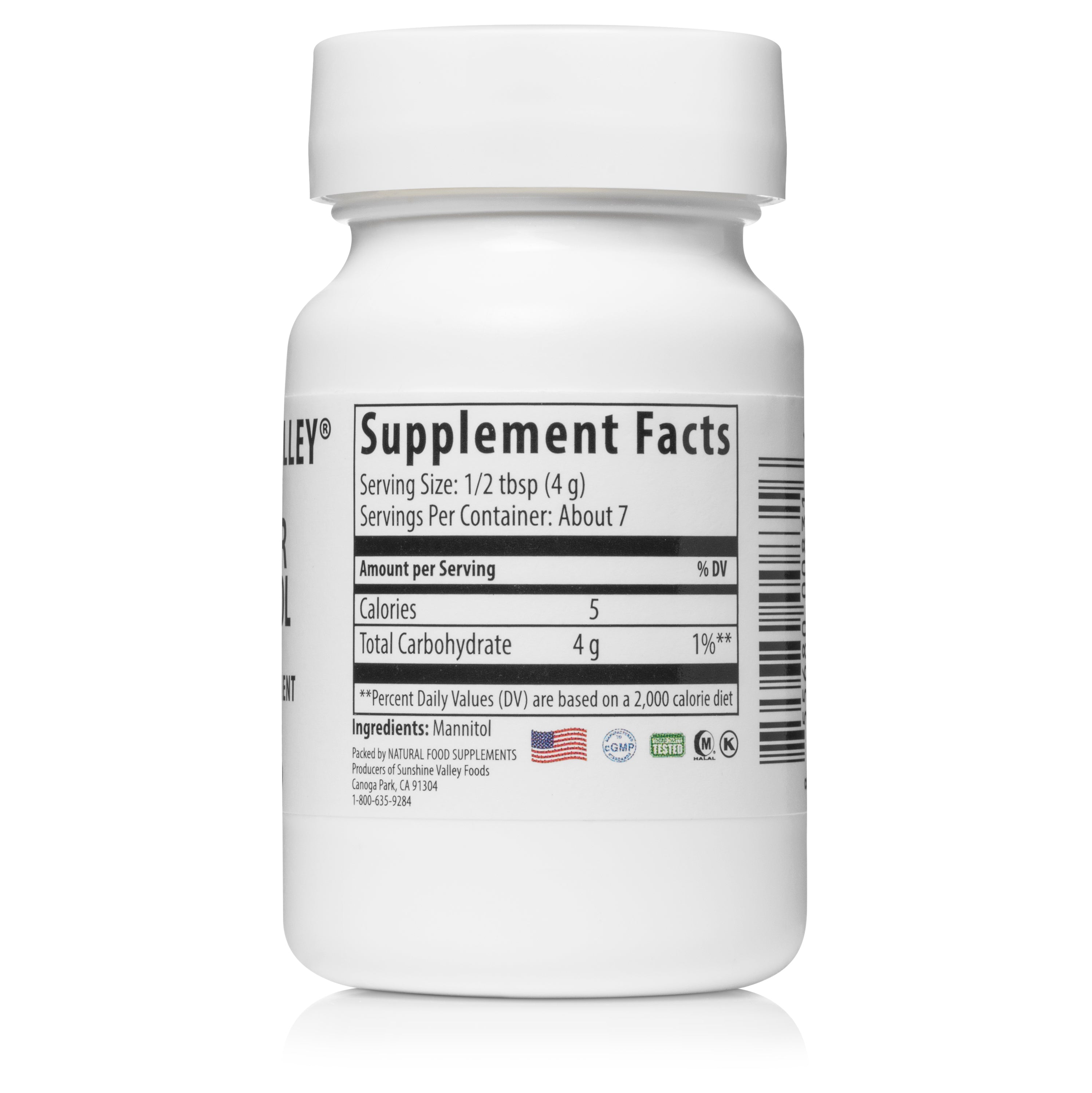Sunshine Valley® Super Mannitol Dietary Supplement Powder One Ounce