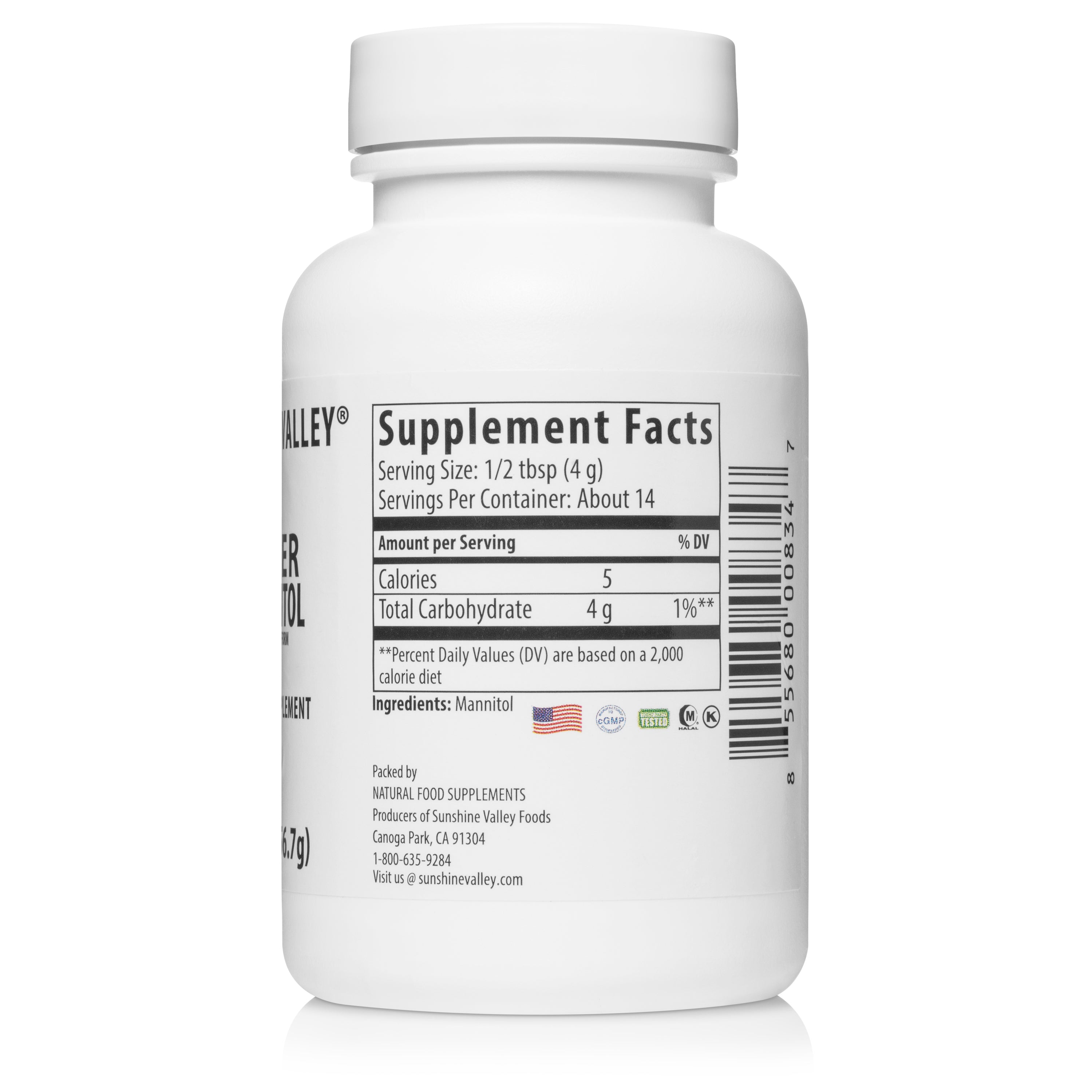 Sunshine Valley® Super Mannitol Dietary Supplement Powder