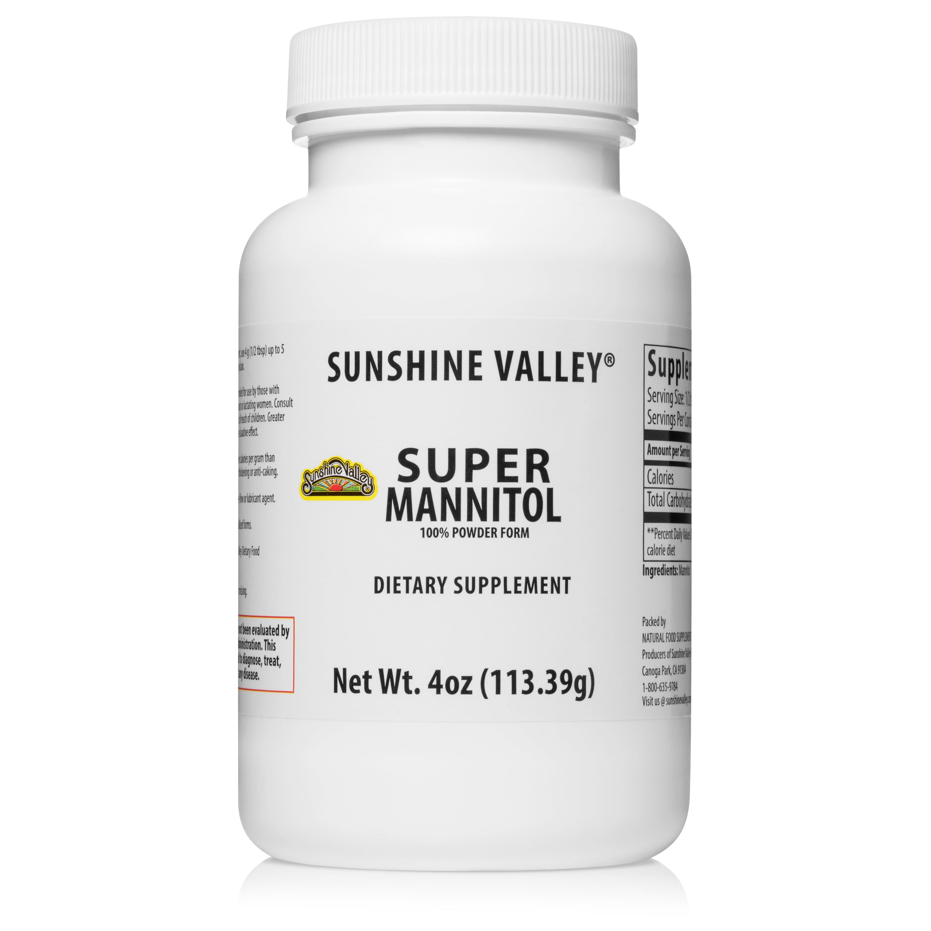 Sunshine Valley® Super Mannitol Dietary Supplement Powder