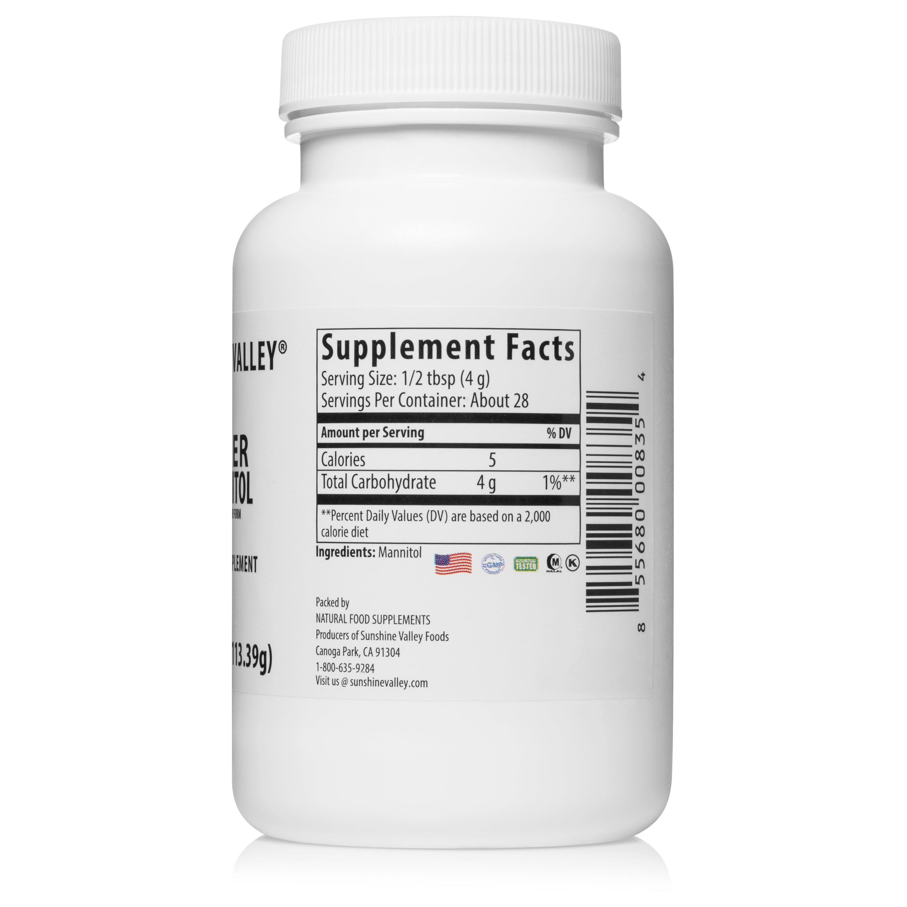 Sunshine Valley® Super Mannitol Dietary Supplement Powder