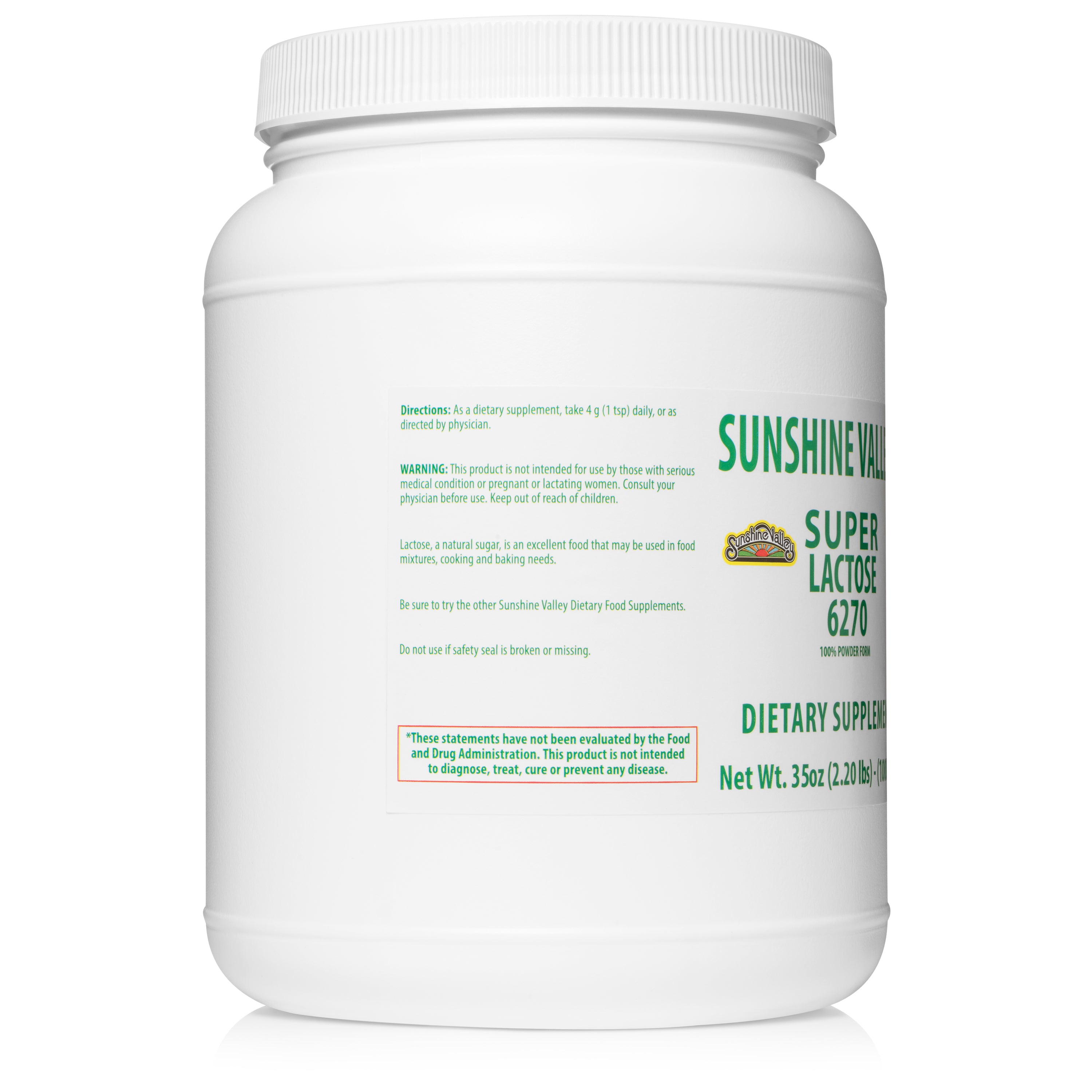 Lactose Powder from Sunshine Valley