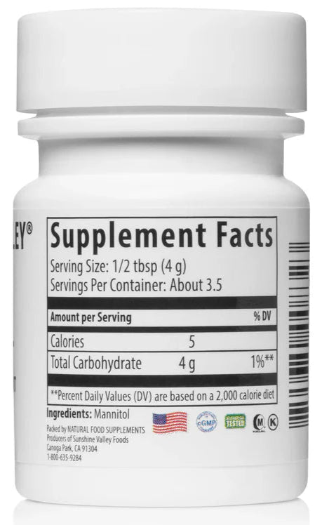 Sunshine Valley® Super Mannitol Dietary Supplement Powder .5 oz